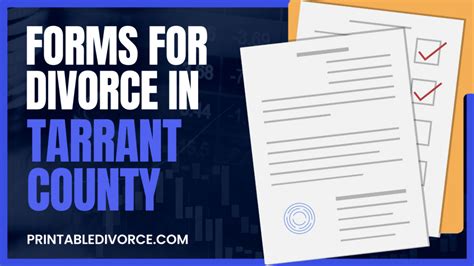 Tarrant county divorce forms.  The toolkit contains instructions, forms, frequently Lear...