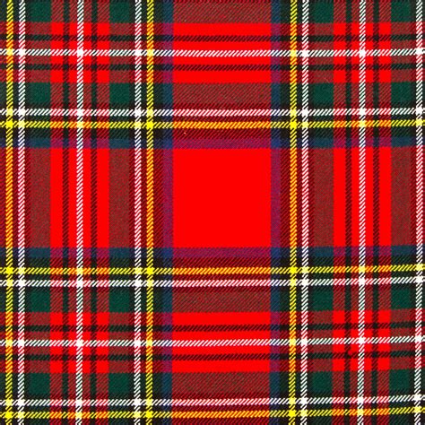 Tartan Fabric Made in Scotland by Lochcarron