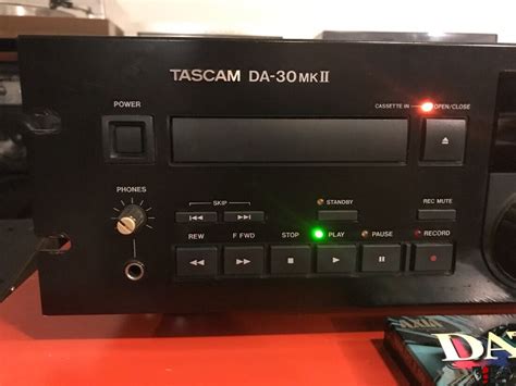 Tascam DA-30 DAT Digital Audio Tape Recorder Player. Watch