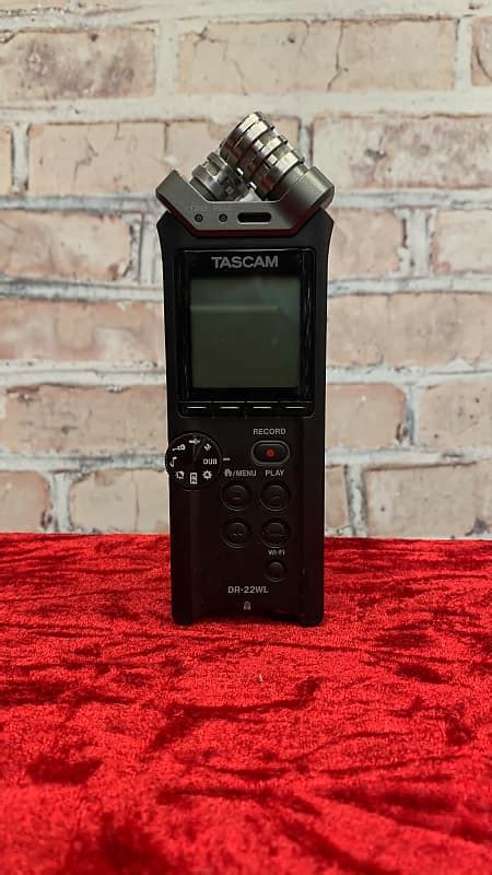 Tascam DR-22WL Portable Recorder with Wi-Fi Reverb