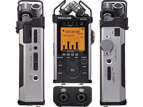 Tascam DR-44WL Review 4-Track Portable Audio …