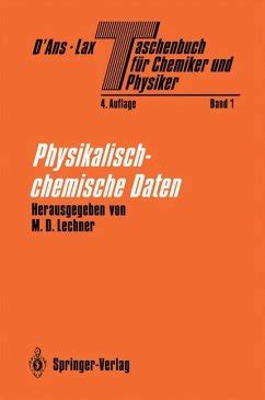 Taschenbuch für chemiker und physiker: band 2. - Leggere le finzioni di fin de siecle.