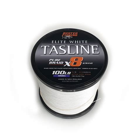 Tasline Elite White Braided Fishing Line - Freak Sports Australia