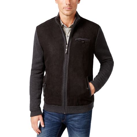 Tasso Elba Jackets & Coats Tasso Elba Mens Herringbone