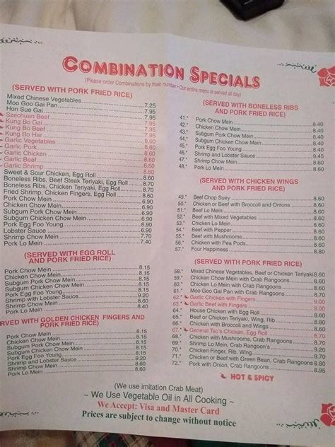 Taste of china houlton menu. 318-658-9632 4970 Barksdale Boulevard， STE 100 Bossier City, LA 71112 