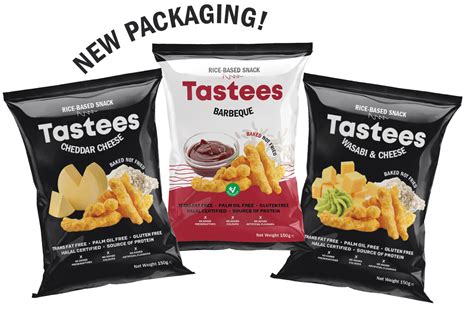 Tastees - Tastees Lite is based off of the Original rice based Cheesy Twistees but is lower in fat and sodium. It was formulated on the initiative of having healthier snacks in schools. Twistees Lite is packed in an air-tight and metallized bag. Each packet weights 50grms and each box contains 48 packets. This is our Export packet for bulk orders of 66 ...