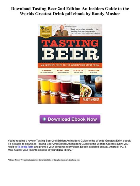 Tasting beer 2nd edition an insiders guide to the worlds greatest drink. - The odyssey study guide questions and answers.