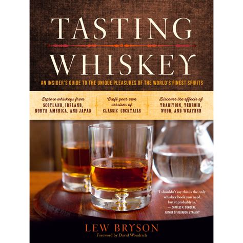 Tasting whiskey an insider s guide to the unique pleasures of the world s finest spirits. - New home sewing machine manual 1012a.