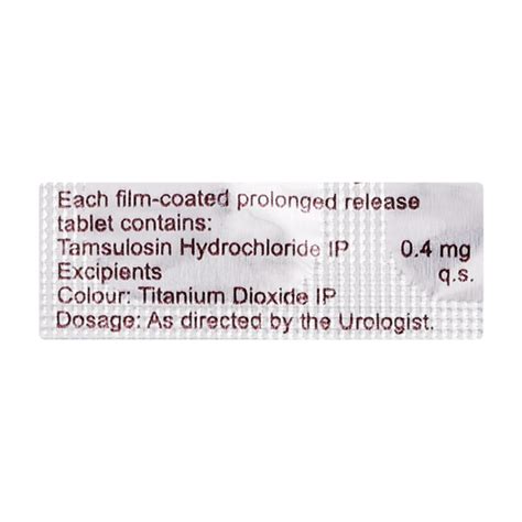 Tasulin 0.4mg Tablet 14