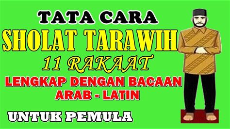 Tata Cara Salat Tarawih 11 Rakaat - Beinyu.com