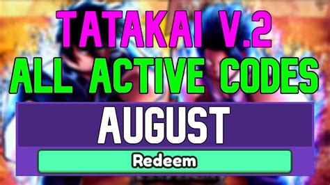 Tatakai V 2 codes in Roblox Free cash August 2022 