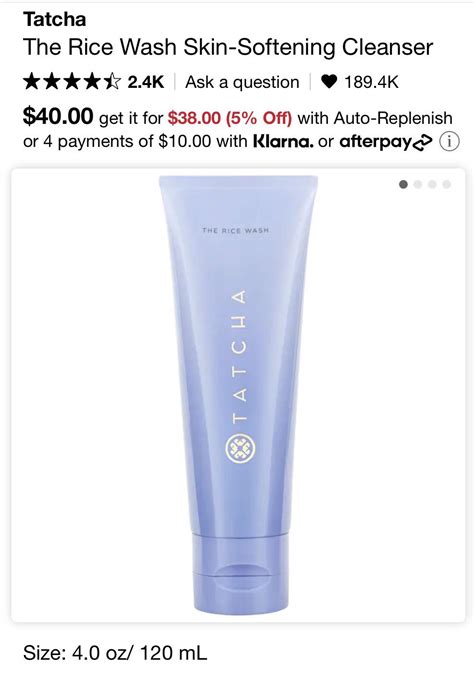 Find helpful customer reviews and review ratings for TATCHA The Rice Wash | Soft Cream Facial Cleanser Washes Away Buildup Without Stripping Skin For A Soft, Luminous Complexion ... The rice in the wash smoothes out very quickly turning into a creamy and smooth texture. I don't notice a fragrance and if there is one, it's faint and hardly .... 