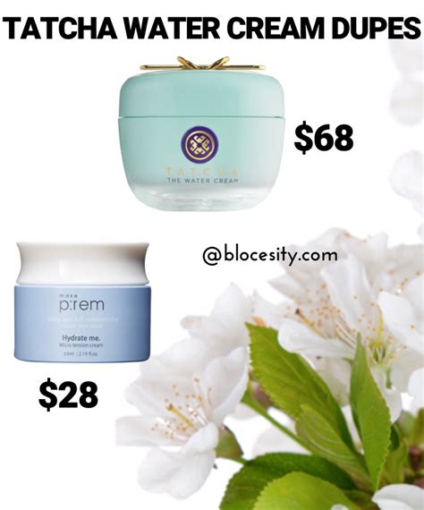 Tatcha water cream dupe. Dupe for: Tatcha The Water Cream. For a refreshing sensation, try Belif’s True Cream Aqua Bomb. Priced at $38, it uses “water-burst technology” similar to Tatcha’s Water Cream, providing ... 