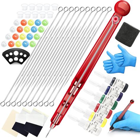 Tatooine Tattoo Kit Complete Hand Poke Pen Stick Wormhole 20 Pcs Tattoo