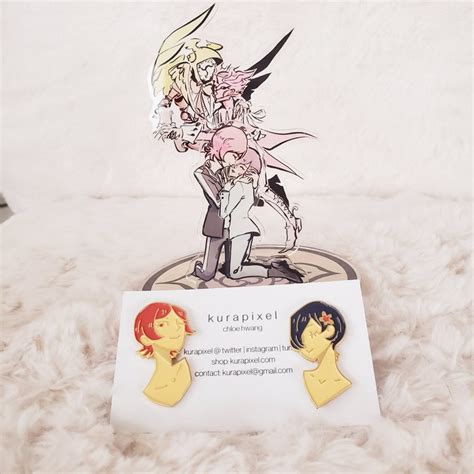 Tatsujun Persona 2 Charms Keychains Soft Enamel Pins …