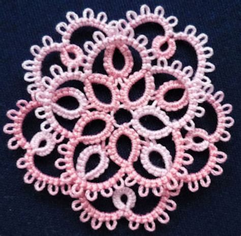 Tatting Patterns with Specific Techniques Cariad Tatting