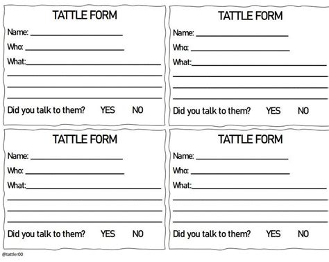 Tattle Forms Etsy