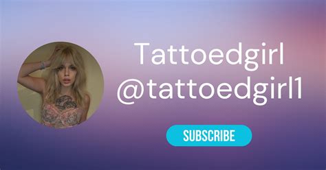 Tattoedgirl Leaked PORN 💋 221 Pics