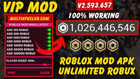 Tattoo Roblox Unlimited Robux Mod Apk Download For Android