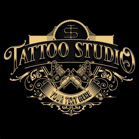 Tattoo Shop Logo designs, themes, templates and downloadable graphic