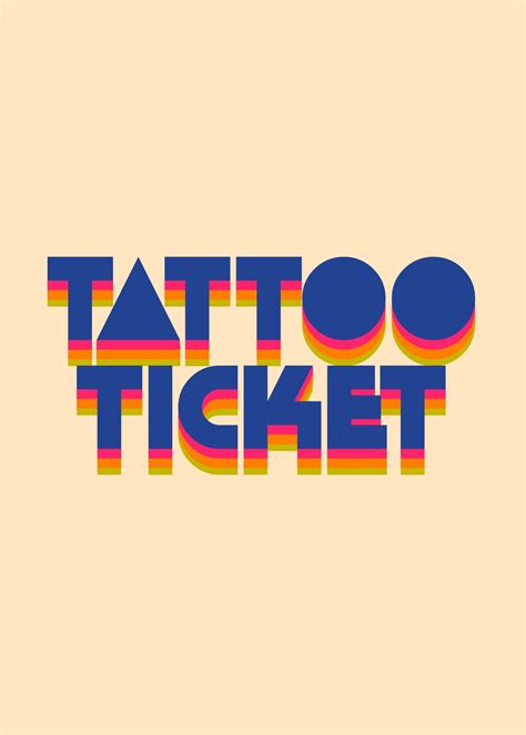Tattoo Ticket — Audrey Herbertson