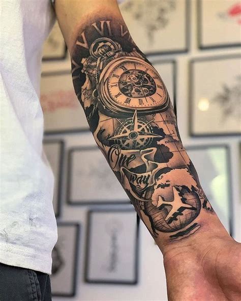 Tattoo designs for lower arm sleeve. From half sleeves to small forearm designs, check out the best arm tattoo ideas for men, including simple ink concepts to more complex tat designs. 