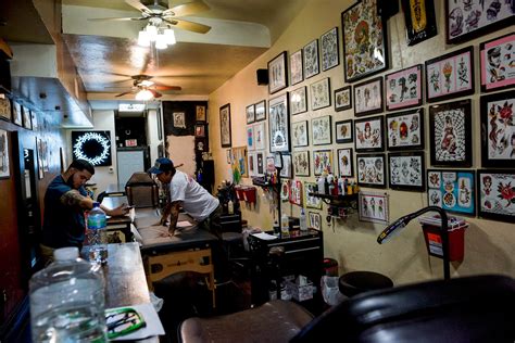 Tattoo parlor miami. Just make sure you call asap because he's scheduled out way far in advance! The Inkeepers Tattoo Parlor has over 50 years of experience in piercing and tattoos together in Canton, our artists are capable of everything from traditional to realism, new school to old. Walk-ins & appointments are available! 