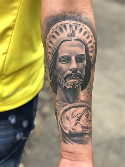 The design of a San Judas tattoo holds great spiritual significance for many individuals, as it symbolizes faith, hope, and protection. The image of San Judas is often incorporated into the tattoo design to serve as a reminder of one's devotion and belief in the saint's intercession.. 