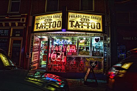 Tattoo shops in philly pa. Jul 12, 2018 ... Philadelphia shop owners have not entirely cast aside the tradition. Among the participating shops is Hunter Gatherer Tattoo, near Spruce Hill, ... 