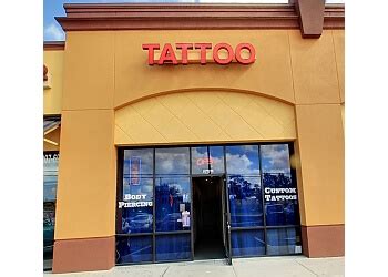 Tattoo shops orlando. 8Rarity Tattoo and Beauty Studio Ink. 11AM - 7PM. 2613 Curry Ford Rd, Orlando. Tattoo. “Had the BEST experience I’ve ever had getting a tattoo done with Sunshine! She was so welcoming, sweet, and overall amazing! I will definitely be back ♥️”. 5 Superb43 Reviews. 