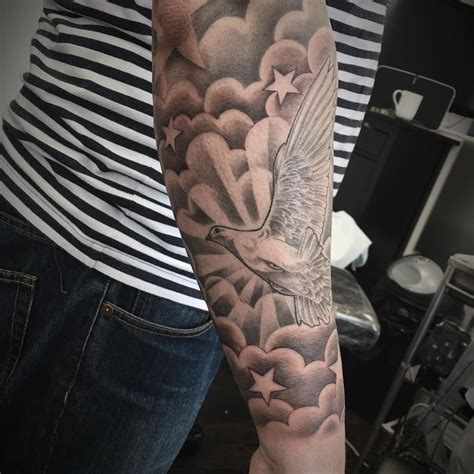 In ominous clouds and bending trees, a thunderstorm tattoo is an action scene that roils forever on your skin. 1. Forearm Thunderstorm Tattoos. 2. Bicep Thunderstorm Tattoos. 3. Arm Thunderstorm Tattoos. 4. Sleeve Thunderstorm Tattoos.. 