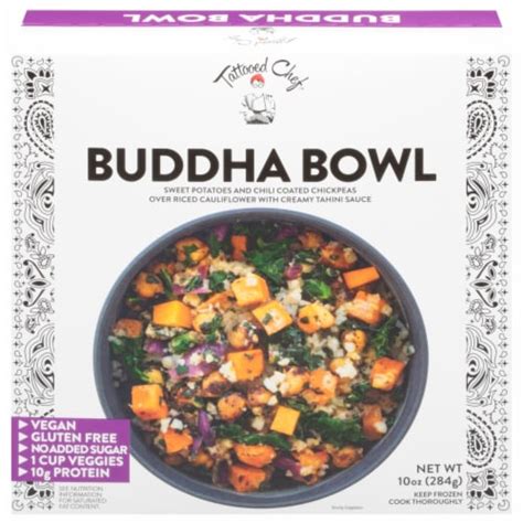 Tattooed Chef™ Riced Cauliflower Buddha Bowl Frozen Meal