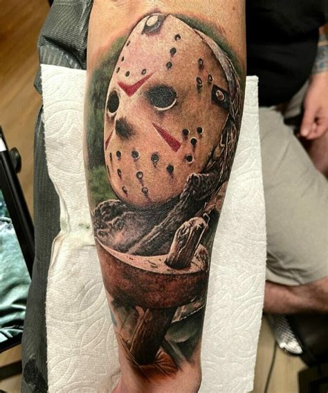Tattoos of jason voorhees. Things To Know About Tattoos of jason voorhees. 