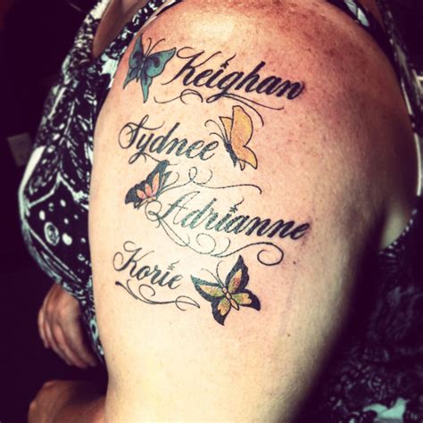 Sep 16, 2019 - Explore Lotetta Pickell's board "Grandchildren tattoos" on Pinterest. See more ideas about tattoos, tattoos with kids names, tattoos for kids.. 