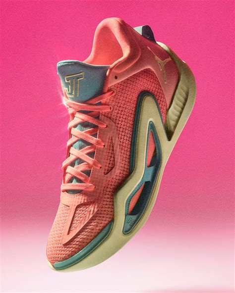 Tatum pink lemonade. The Tatum 1 is a basketball shoe designed for the young and dynamic player Jayson Tatum. It features a lightweight and breathable upper, a responsive cushioning system and a durable rubber outsole. The Tatum 1 is available in different colorways, including the "Wave Runner" inspired by Tatum's love for the ocean. Shop now and unleash your potential on the court. 