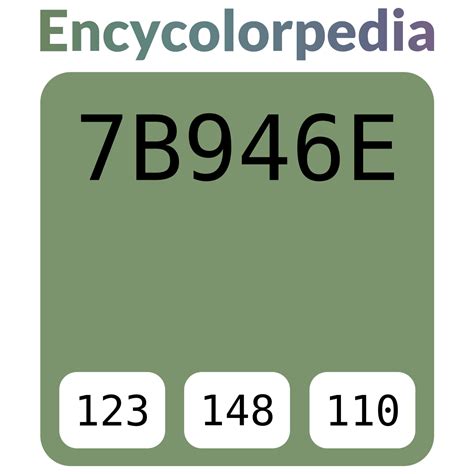 Taubmans Bayberry Green / T91-7 / #7b946e Hex Color Code