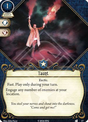 Taunt · ArkhamDB