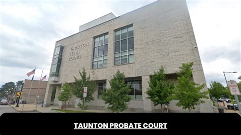 Taunton probate court. When able, it’s always helpful to request an appointment with a probate clerk or probate judge prior to visiting any probate court location. The phone number for the Bristol County Probate & Family Court Registry is: (508) 977-6040. The hours of operation listed for the Bristol County Probate & Family Court Registry are: Monday: 8:30 AM – 4 ... 