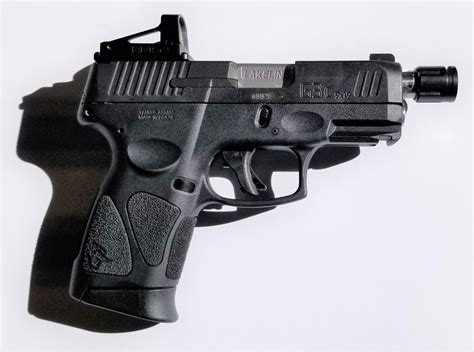 Taurus g3c threaded barrel. And how. The G2C is a lightweight subcompact double-stack pistol, offering 12+1 capacity in a svelte and slight package years before the SIG P365 came on the market. The frame is black polymer, with textured panels on the front, rear and sides of the grip, with thumb relief divots on the grip and finger indexing divots on the frame above the trigger guard. 