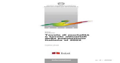Tavole di mortalità e tavole attuariali della popolazione italiana al 1992. - Operating system concepts 6th ed solution manual.