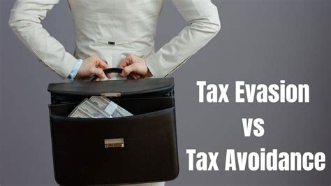 Tax Evasion vs. Tax Avoidance - FindLaw