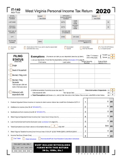 Tax Forms - University of Western States