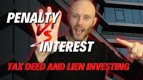 Tax Lien Investing: are you getting interest or penalties?