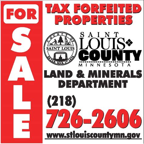 Tax forfeited land st louis county mn.  Louis County Integrated Solid Waste Management Campus...