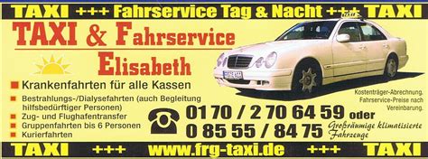 Taxi Fahrservice Elisabeth Taxi in Ringelai Pfarrer-Kainz-Str. 2