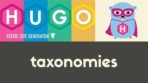 Taxonomies in Hugo :: Jessica Huynh