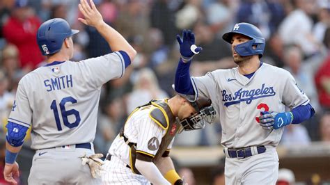 Taylor’s 2-run HR lifts May, Dodgers to 2-1 win over Padres