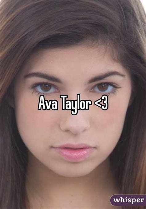 Taylor Ava Whats App Yushan