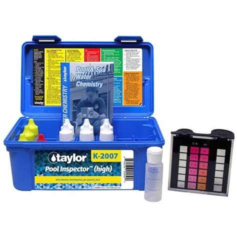 Taylor Commercial Pool Inspector Test Kit HD Supply