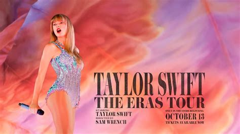 Taylor Swift 'Eras Tour' concert coming to AMC movie theaters in October